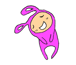 The Rabbit boy sticker #15608708