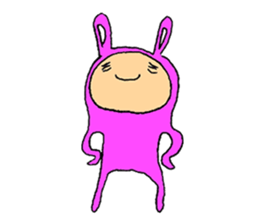 The Rabbit boy sticker #15608710