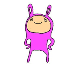 The Rabbit boy sticker #15608710