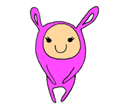 The Rabbit boy sticker #15608711