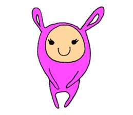 The Rabbit boy sticker #15608711