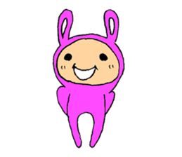 The Rabbit boy sticker #15608715