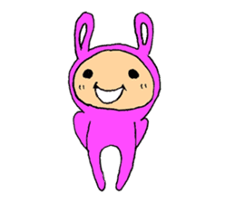 The Rabbit boy sticker #15608715