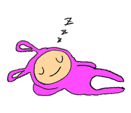 The Rabbit boy sticker #15608716