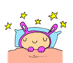 The Rabbit boy sticker #15608721