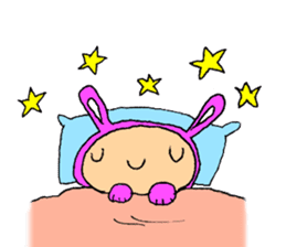 The Rabbit boy sticker #15608721