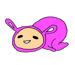 The Rabbit boy sticker #15608727