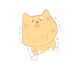shiromayunoinu sticker #15608786
