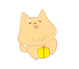 shiromayunoinu sticker #15608796