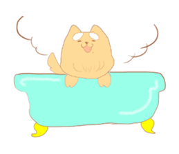 shiromayunoinu sticker #15608799