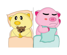 Plump Pink Couple In Love Animated sticker #15609659