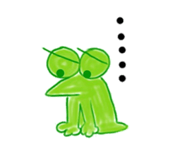 Frog of ICCHOMAE sticker #15609948