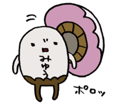 It's a miyuu mushroom. sticker #15610072