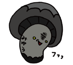 It's a miyuu mushroom. sticker #15610076