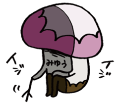 It's a miyuu mushroom. sticker #15610091