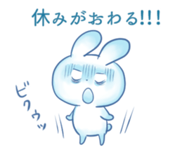 Depression Rabbit chan sticker #15610217