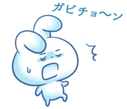 Depression Rabbit chan sticker #15610222