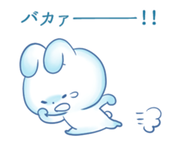 Depression Rabbit chan sticker #15610223