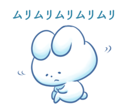 Depression Rabbit chan sticker #15610226