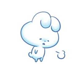 Depression Rabbit chan sticker #15610228