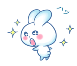 Depression Rabbit chan sticker #15610232