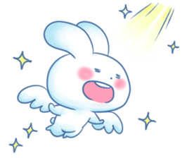 Depression Rabbit chan sticker #15610234