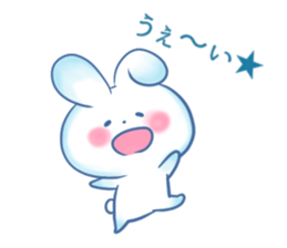 Depression Rabbit chan sticker #15610236