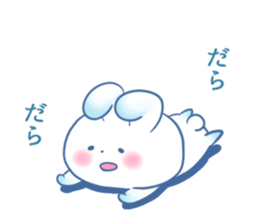 Depression Rabbit chan sticker #15610238