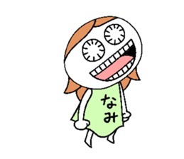 Let's go Nami chan! sticker #15610395