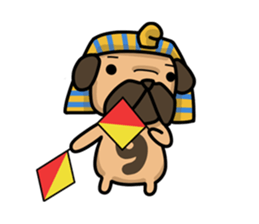 Dear Mr.Pug2 sticker #15611012