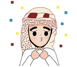 Happy Arab guy sticker #15611111