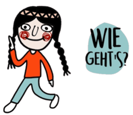 Mimi in Deutsch sticker #15611116