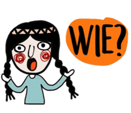 Mimi in Deutsch sticker #15611118