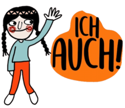 Mimi in Deutsch sticker #15611120