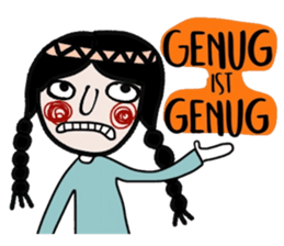 Mimi in Deutsch sticker #15611123