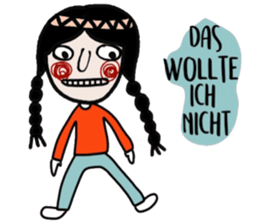 Mimi in Deutsch sticker #15611126