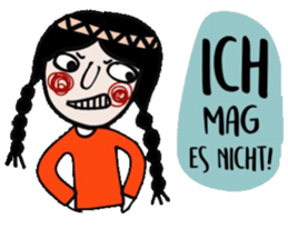 Mimi in Deutsch sticker #15611127