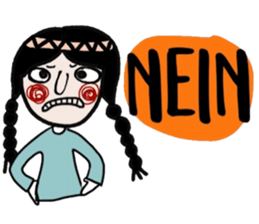 Mimi in Deutsch sticker #15611129