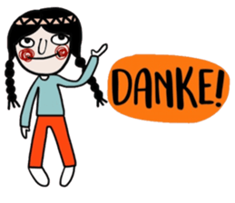 Mimi in Deutsch sticker #15611132