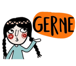 Mimi in Deutsch sticker #15611133