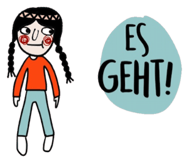 Mimi in Deutsch sticker #15611137