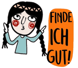 Mimi in Deutsch sticker #15611142