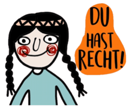 Mimi in Deutsch sticker #15611144