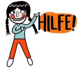 Mimi in Deutsch sticker #15611150