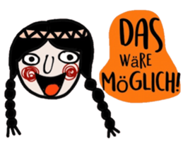 Mimi in Deutsch sticker #15611151