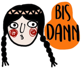 Mimi in Deutsch sticker #15611153