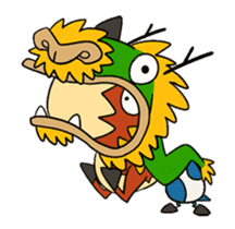 Tikka & Benedict 2 - animated dinosaurs sticker #15611263