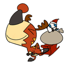 Tikka & Benedict 2 - animated dinosaurs sticker #15611269