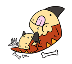 Tikka & Benedict 2 - animated dinosaurs sticker #15611272