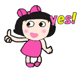 Cute Ma-chan 2 sticker #15611477